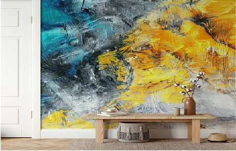 桑植墙面油画如何保养？