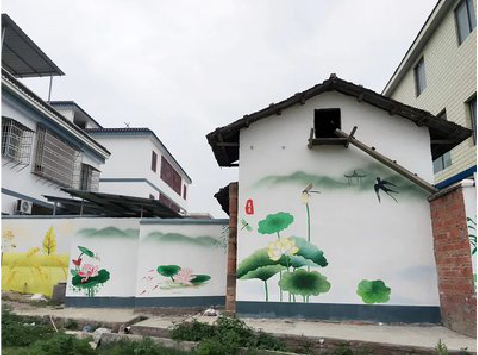 桑植室外墙绘-从选材到保养。