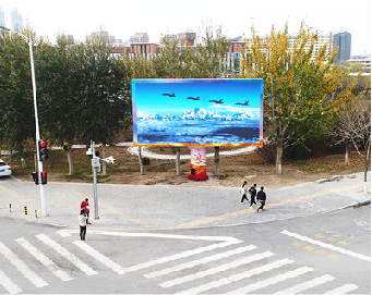 桑植户外大屏广告投放要点。