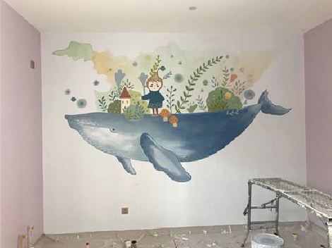 桑植手绘墙的特点及优势。